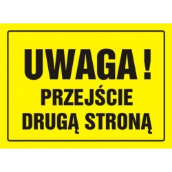 copy of Uwaga! Przejście...
