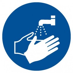 Nakaz mycia rąk