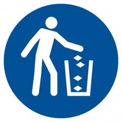 Nakaz używania kosza na śmieci