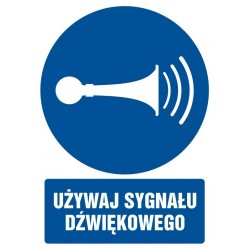 Używaj sygnału dźwiękowego